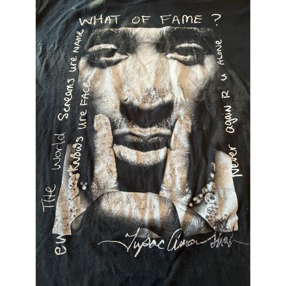 Tupac‎ What Of Fame T-shirt XXL - Picture 4 of 8